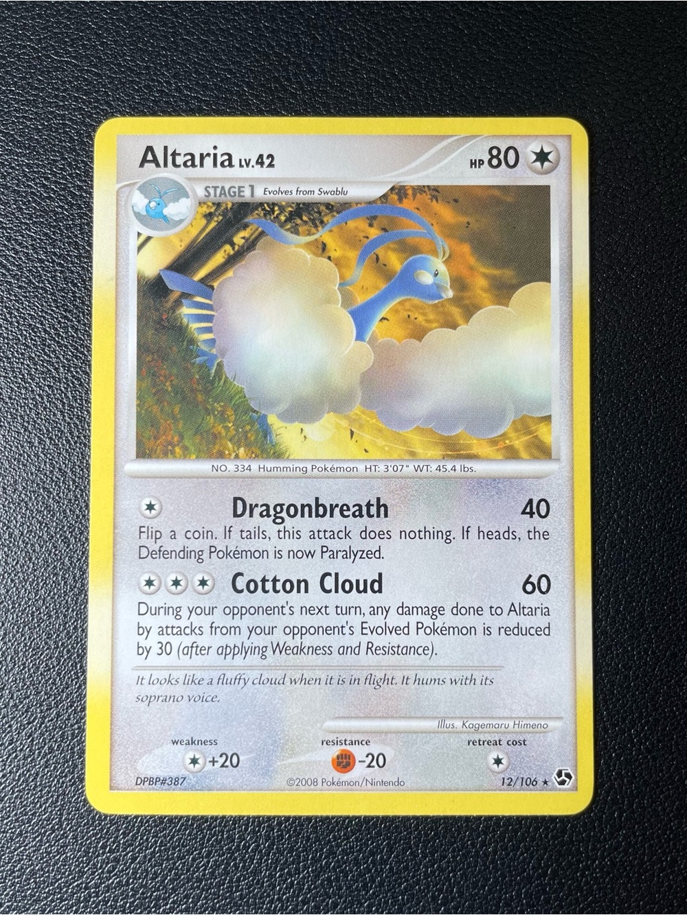 Altaria #12/Pokemon Great Encounters